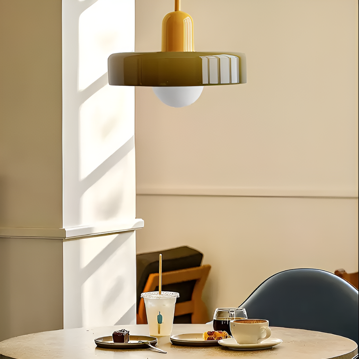 Handgefertigte Glas-Pendelleuchte ChiChandelier