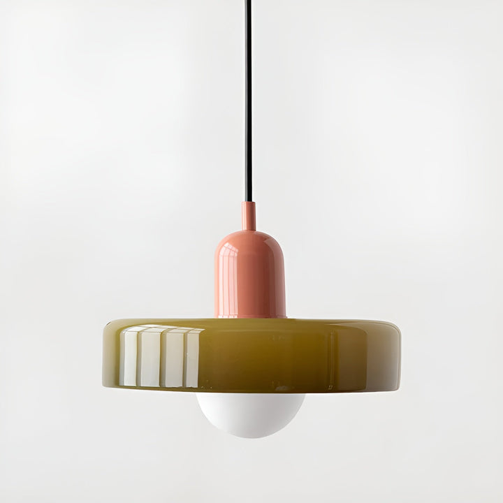 Handgefertigte Glas-Pendelleuchte ChiChandelier