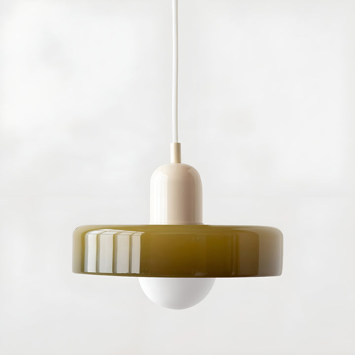 Handgefertigte Glas-Pendelleuchte ChiChandelier