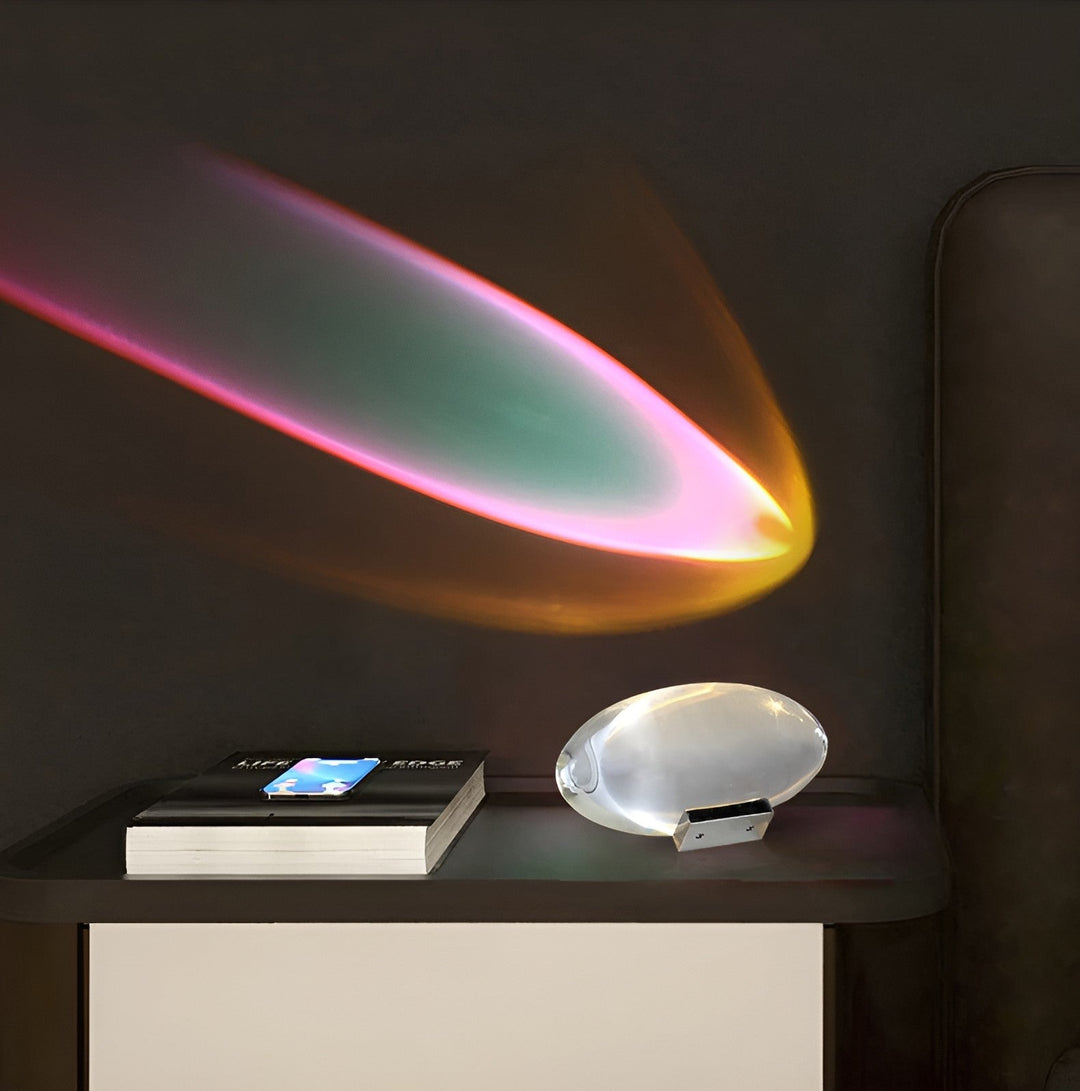 Magische Himmels-Lampe mit Kristallprisma