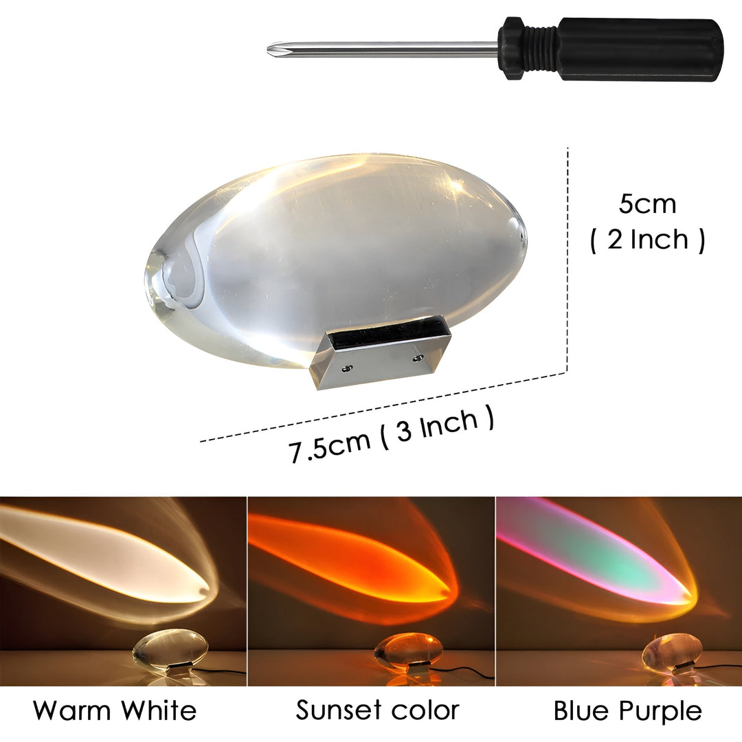 Magische Himmels-Lampe mit Kristallprisma