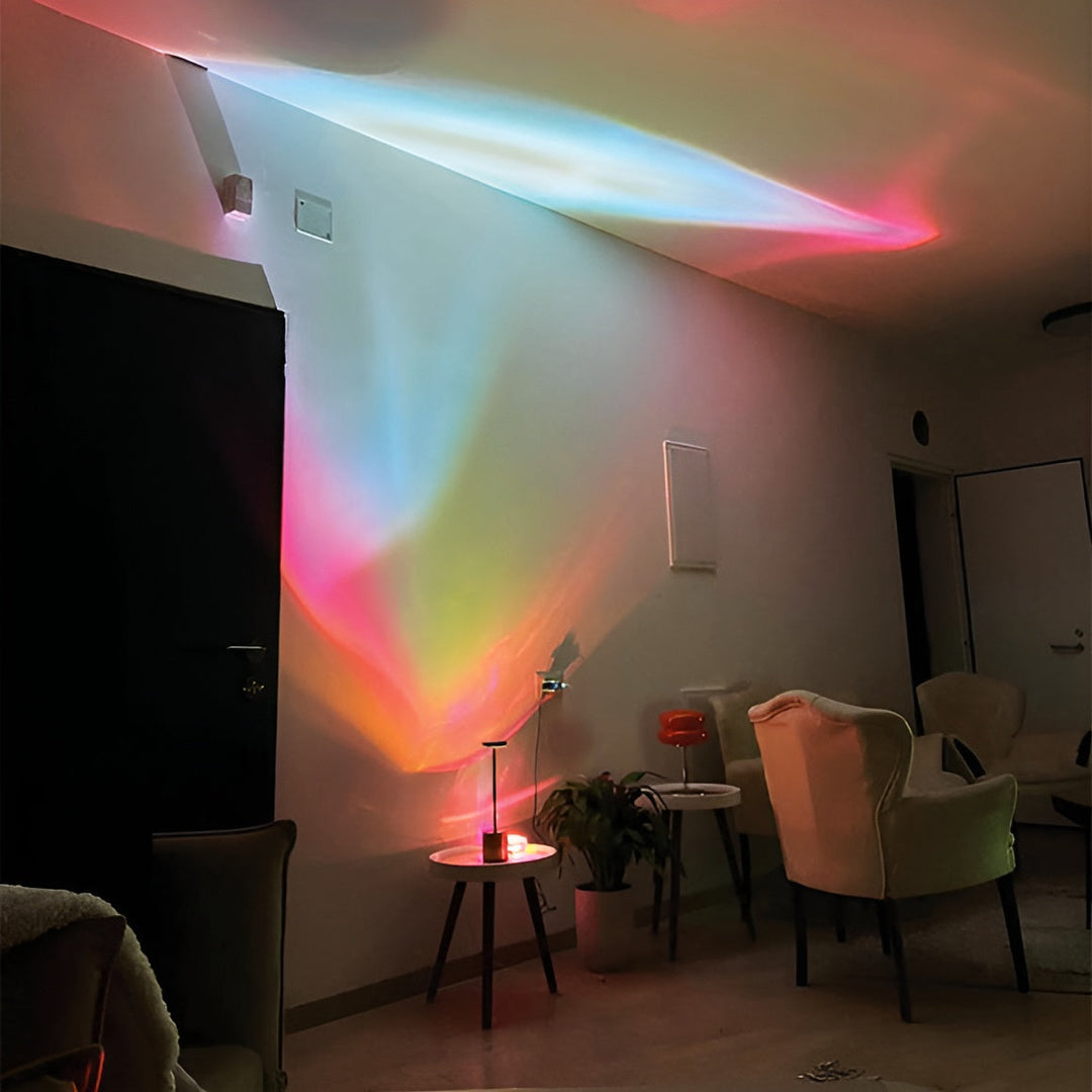 Magische Himmels-Lampe mit Kristallprisma