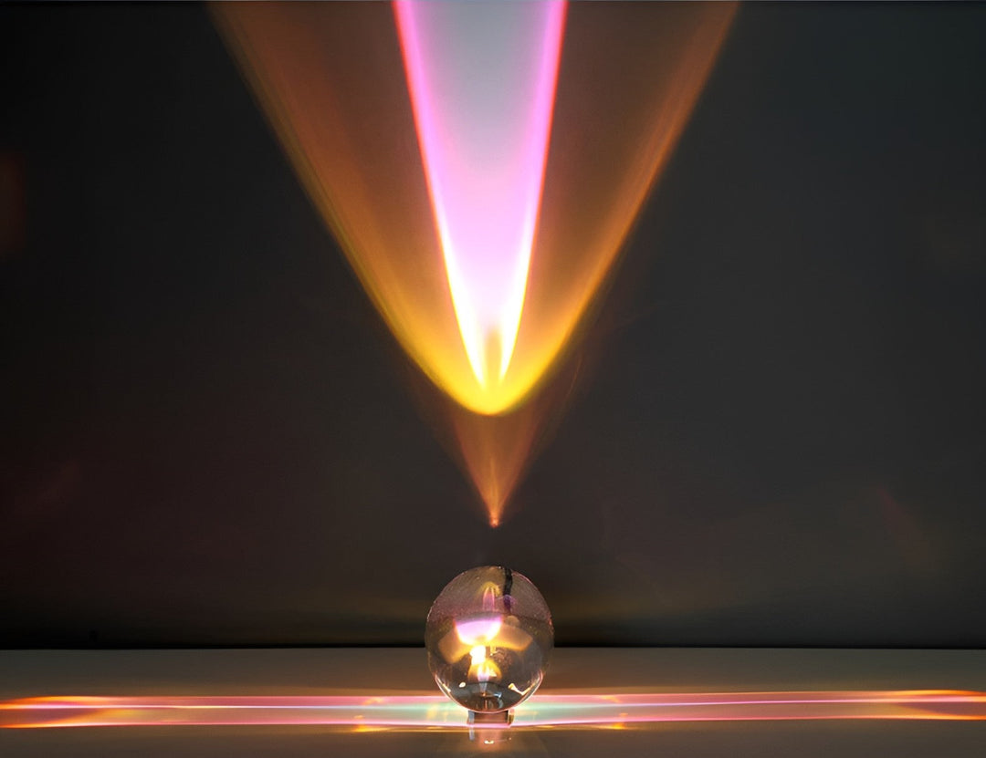 Magische Himmels-Lampe mit Kristallprisma