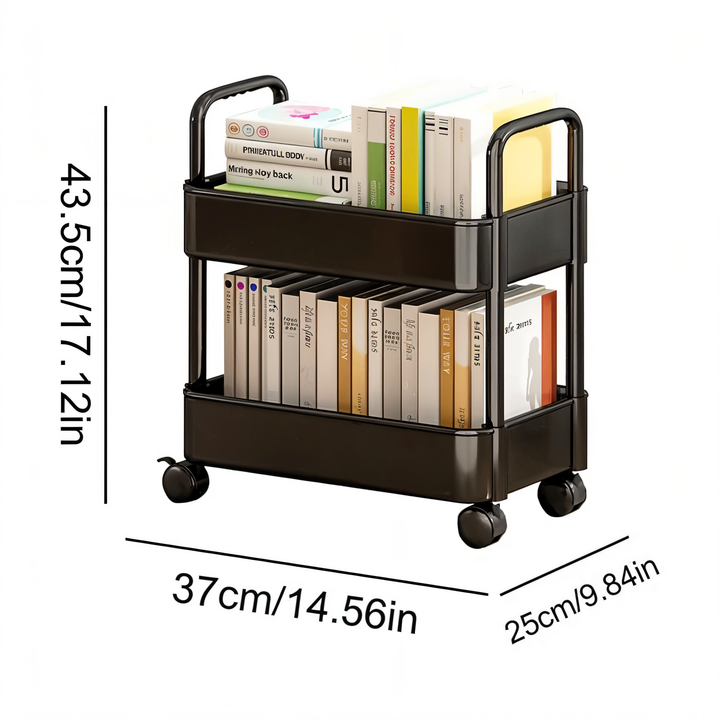 Vielseitigem Multifunktionaler Bücherregalwagen