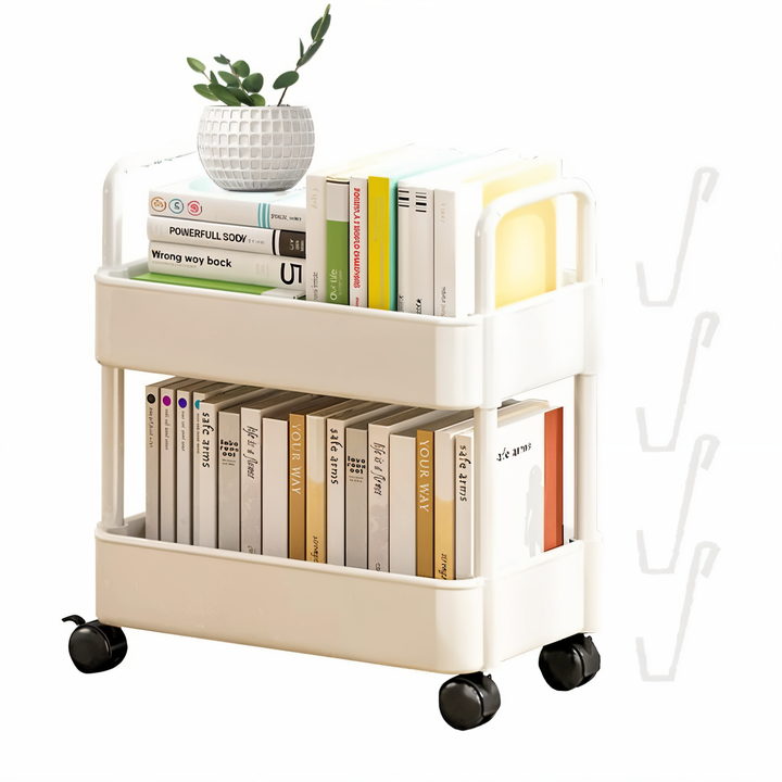 Vielseitigem Multifunktionaler Bücherregalwagen
