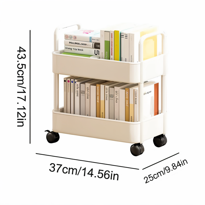 Vielseitigem Multifunktionaler Bücherregalwagen