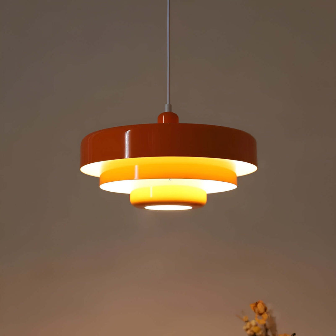 Vintage Hängeleuchte bunt Delight