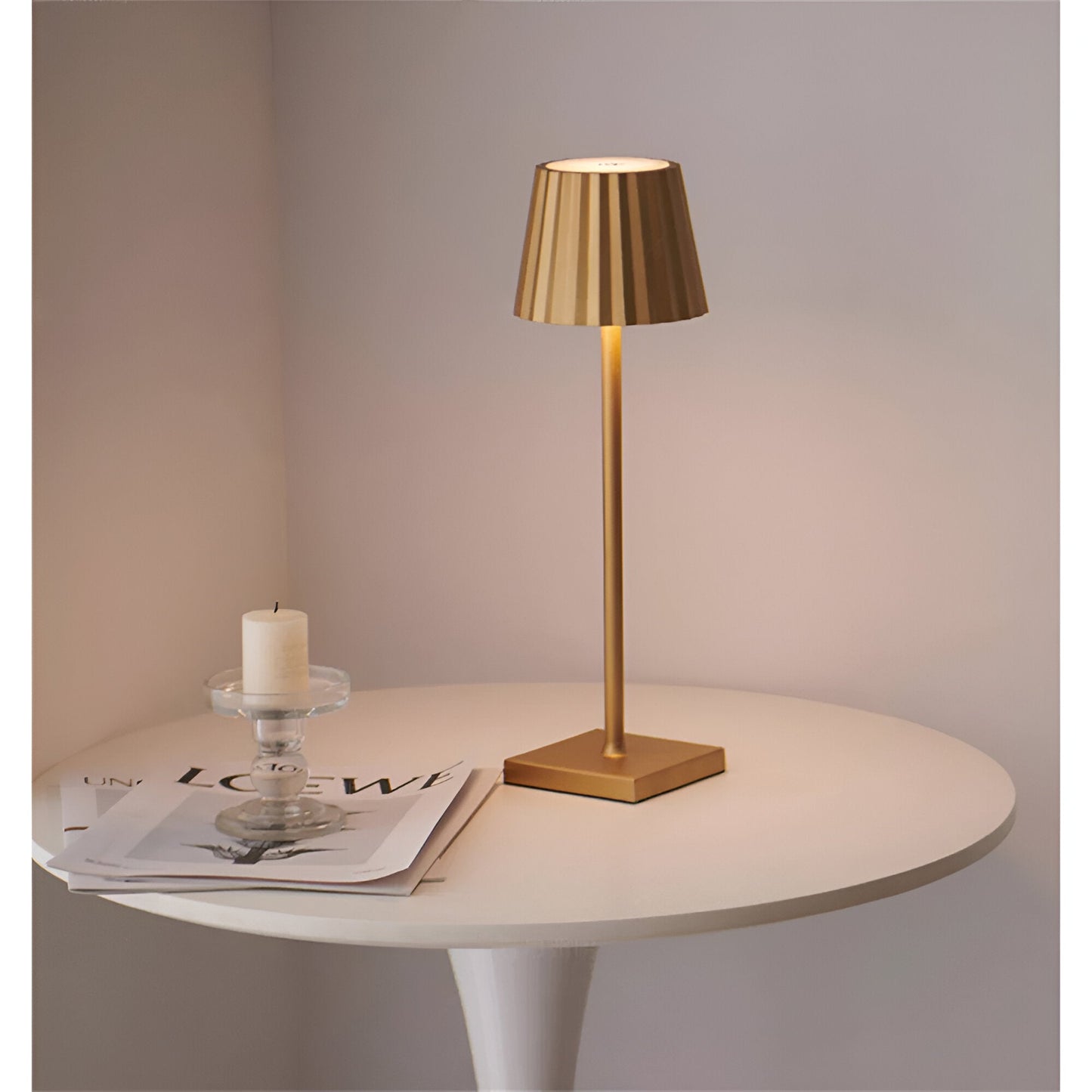 Elegante Kabellose Tischleuchte
