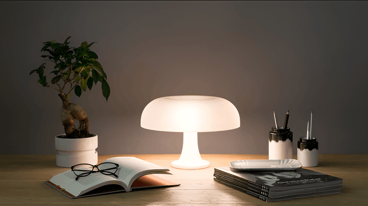 Elegante MushGlow Lampe