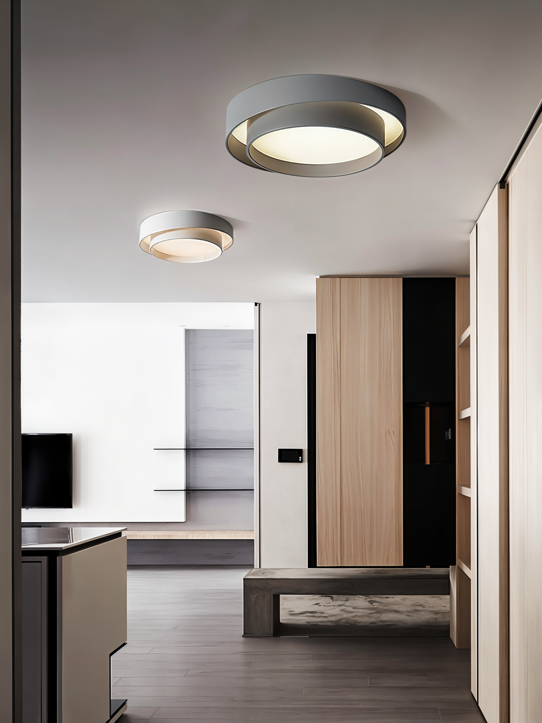 Moderne RingLit LED Leuchte