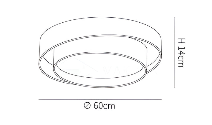 Moderne RingLit LED Leuchte