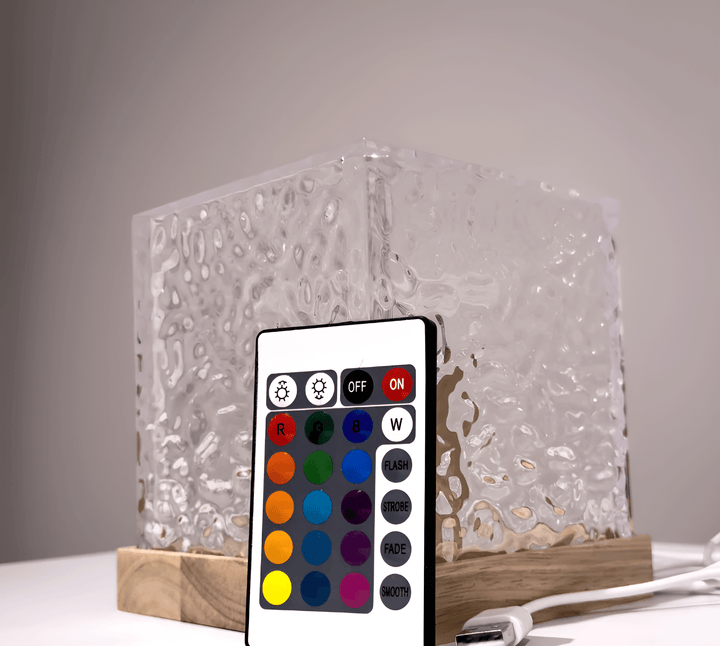 Hypnotisierende Wasserwellen-Lampe