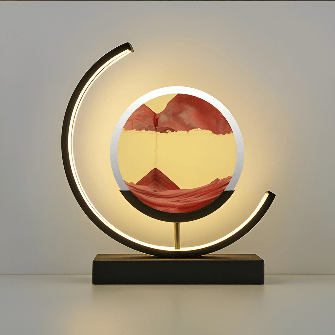 Magische Sand Glow Tischlampe