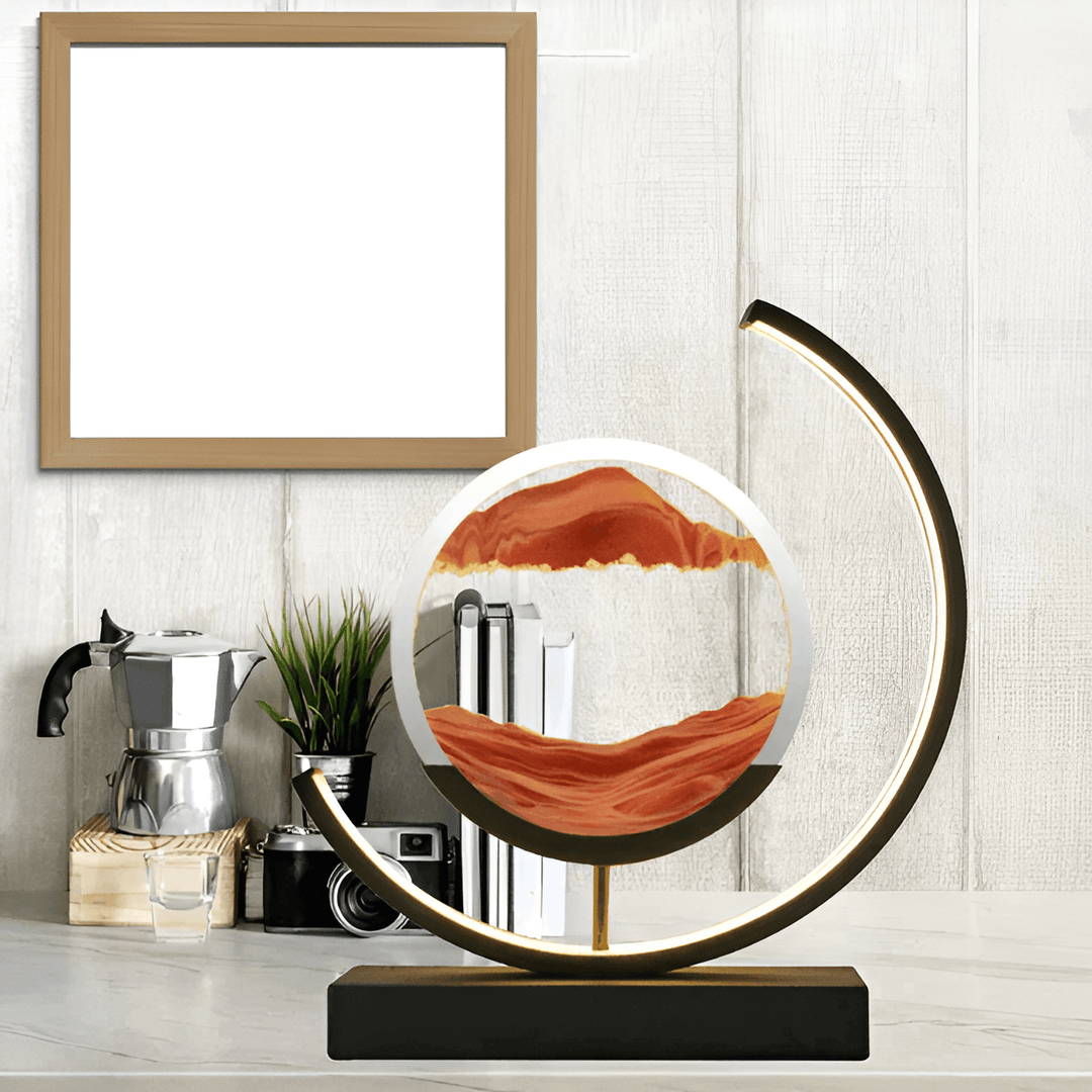 Magische Sand Glow Tischlampe