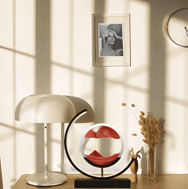 Magische Sand Glow Tischlampe