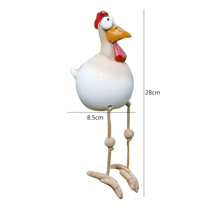 Whimsy Big-eyed Huhn Statue