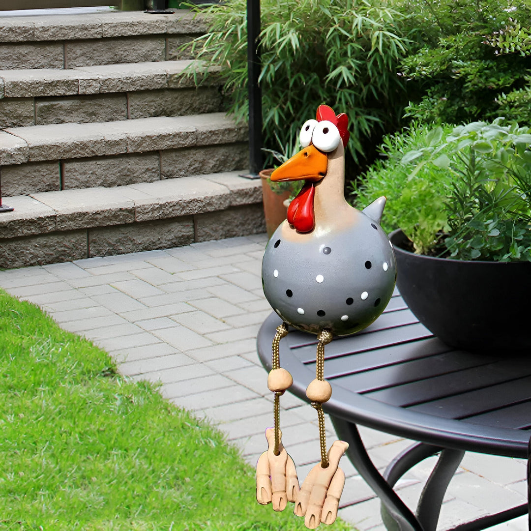 Whimsy Big-eyed Huhn Statue