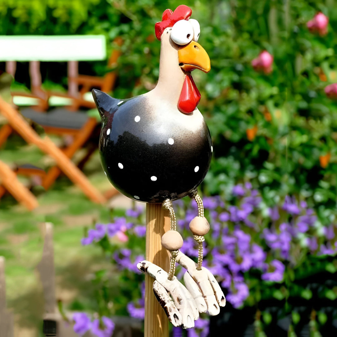 Whimsy Big-eyed Huhn Statue