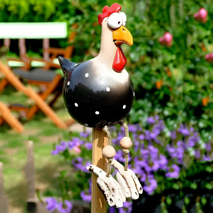 Whimsy Big-eyed Huhn Statue