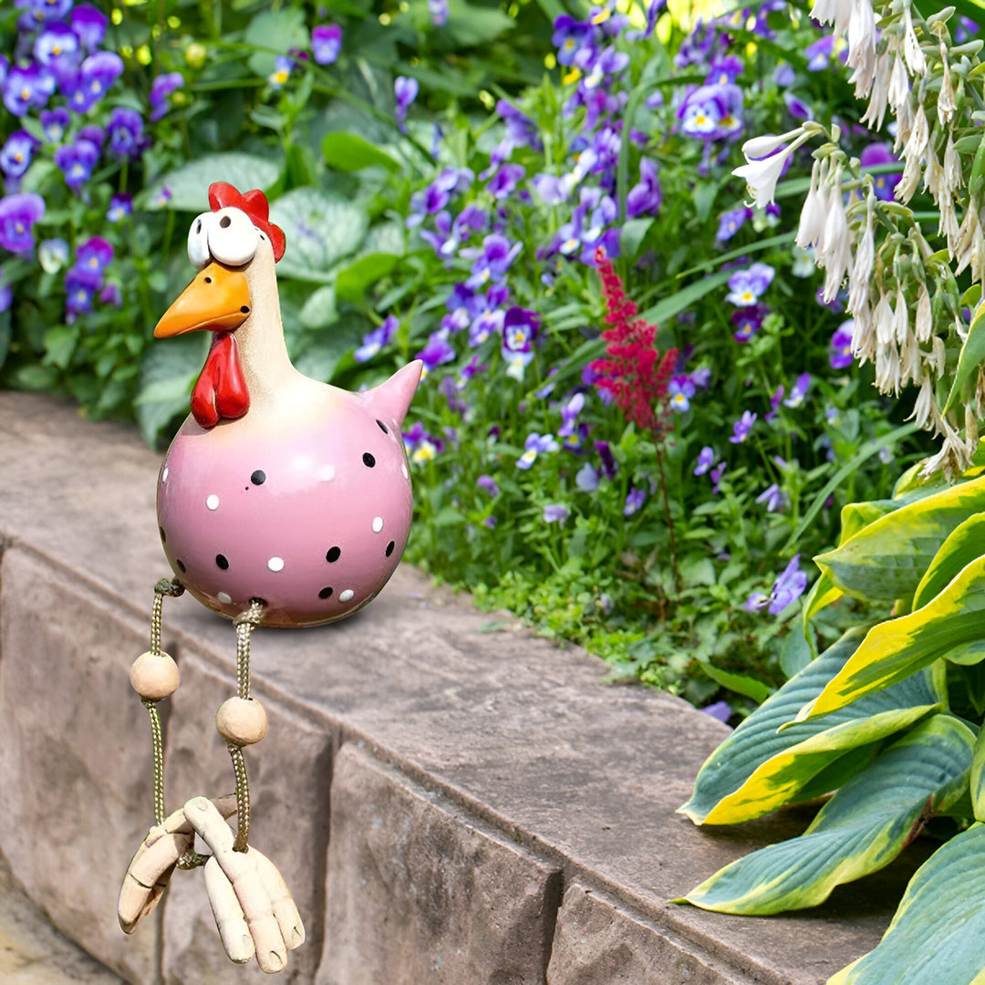 Whimsy Big-eyed Huhn Statue