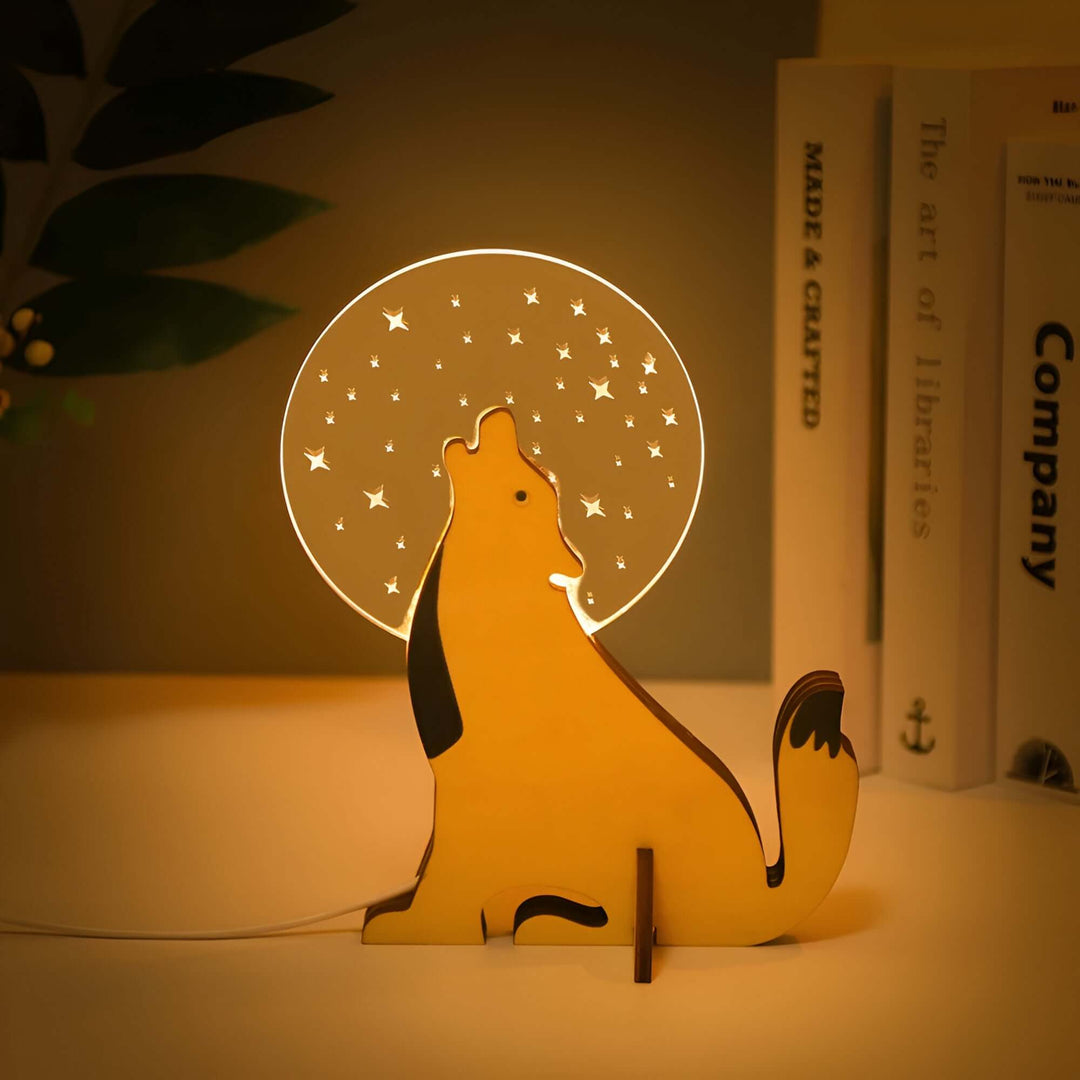 Magische LED Tierlampen