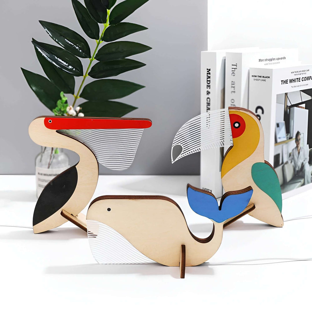 Magische LED Tierlampen