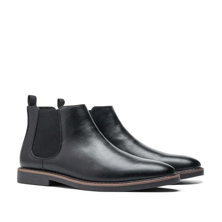 Eleganter Herren Chelsea-Stiefel aus Leder