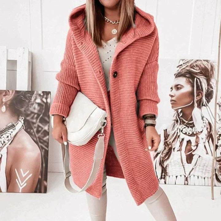 Modischer Stylische Lange Strickjacke