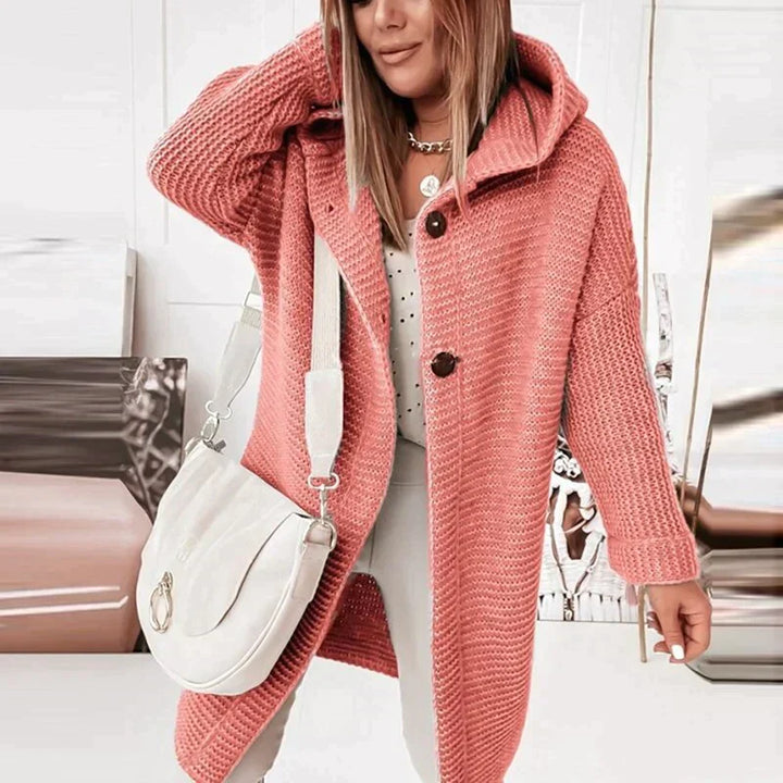 Modischer Stylische Lange Strickjacke