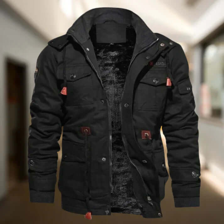 Hochwertige Herrenjacke mit weichem Futter