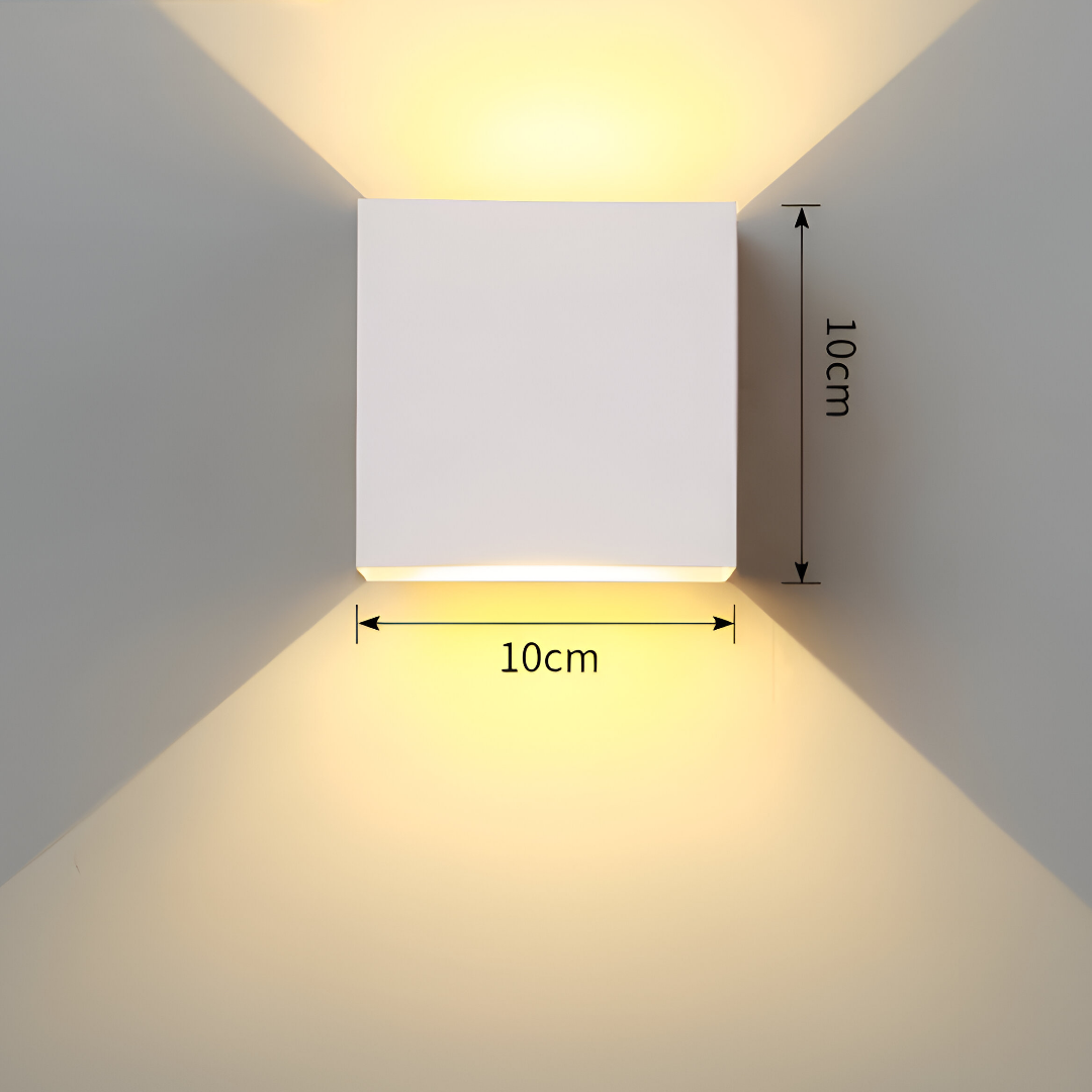 Elegante LED Wandleuchte