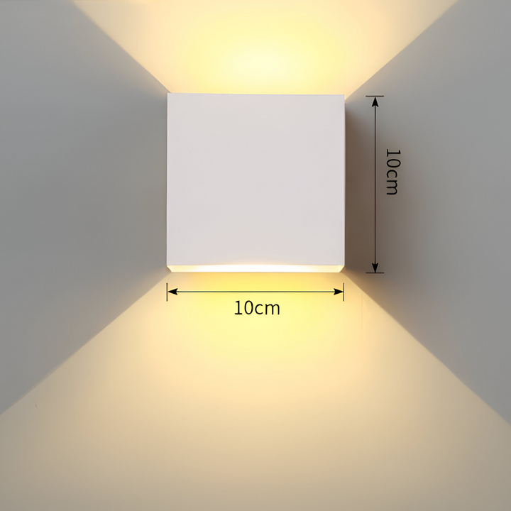 Elegante LED Wandleuchte