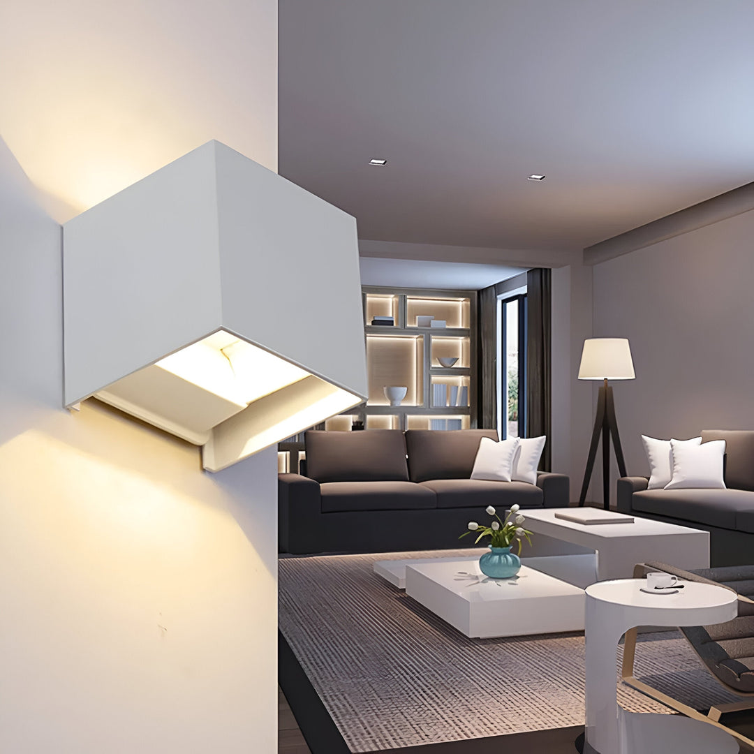 Elegante LED Wandleuchte