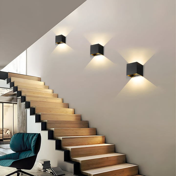 Elegante LED Wandleuchte