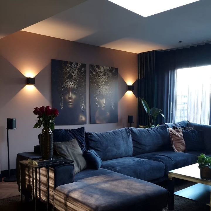 Elegante LED Wandleuchte