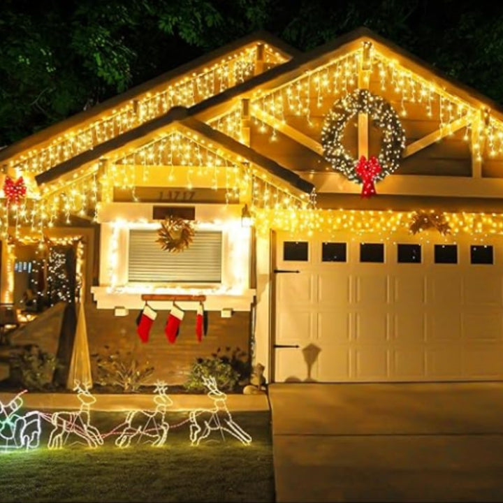 LED Weihnachtslichter außen | Wetterfest | Energiesparend