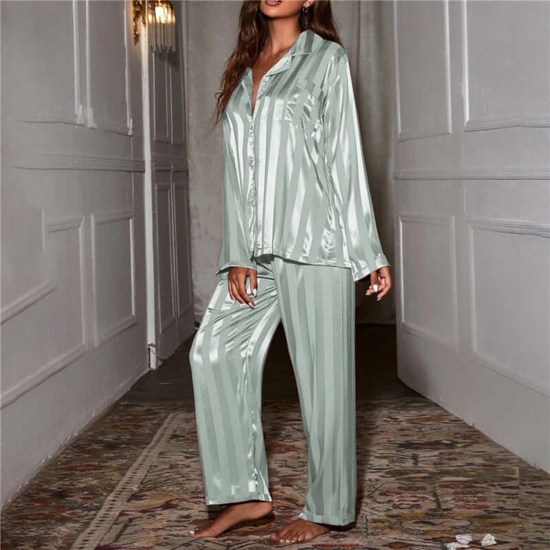 Lyxiga Satinpyjamas för Kvinnor