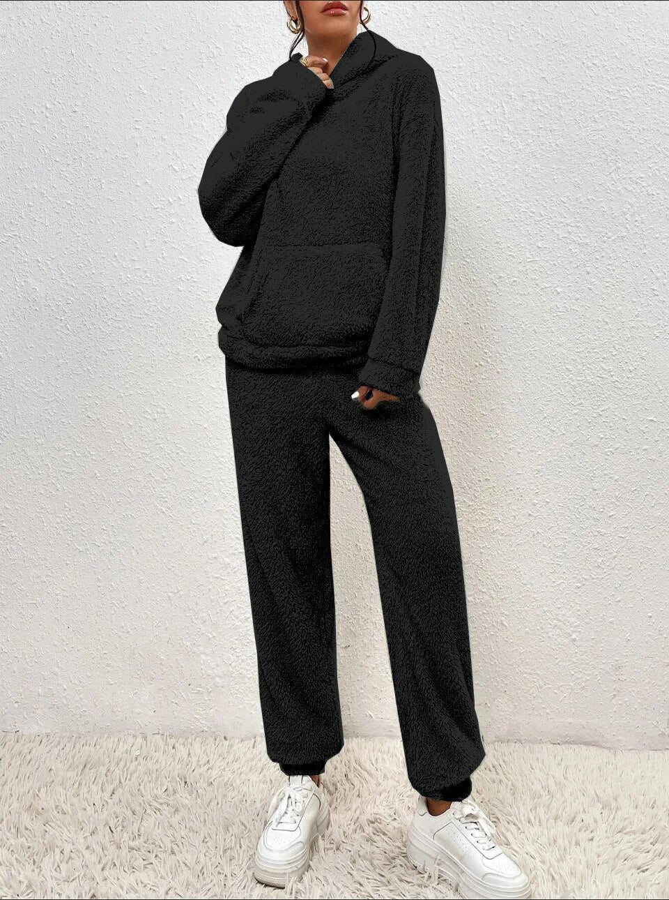 Warmer Teddy-Set für Damen