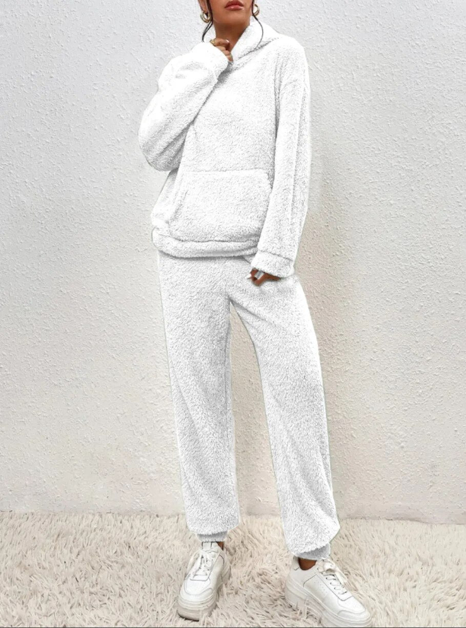 Warmer Teddy-Set für Damen