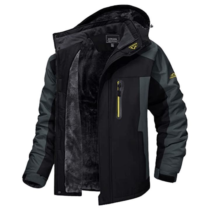 Winddichte und Wasserdichte Herrenjacke für Outdoor-Abenteuer