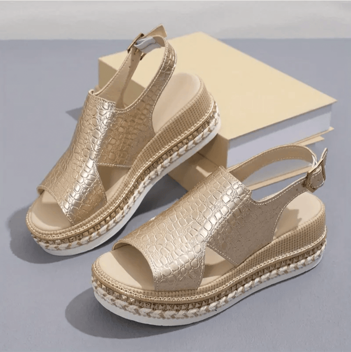 Elegante Plateau-Sandalen für Damen