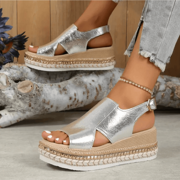 Elegante Plateau-Sandalen für Damen
