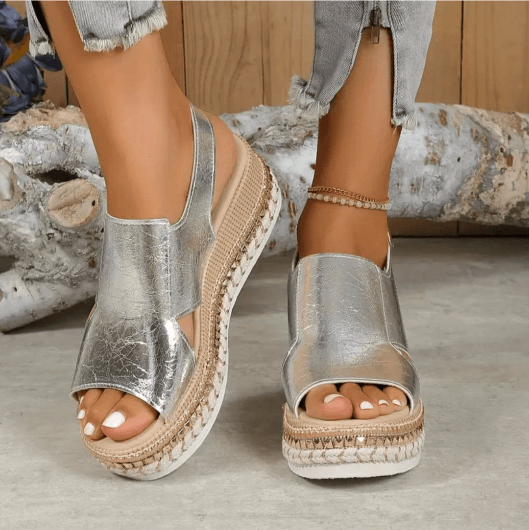 Elegante Plateau-Sandalen für Damen