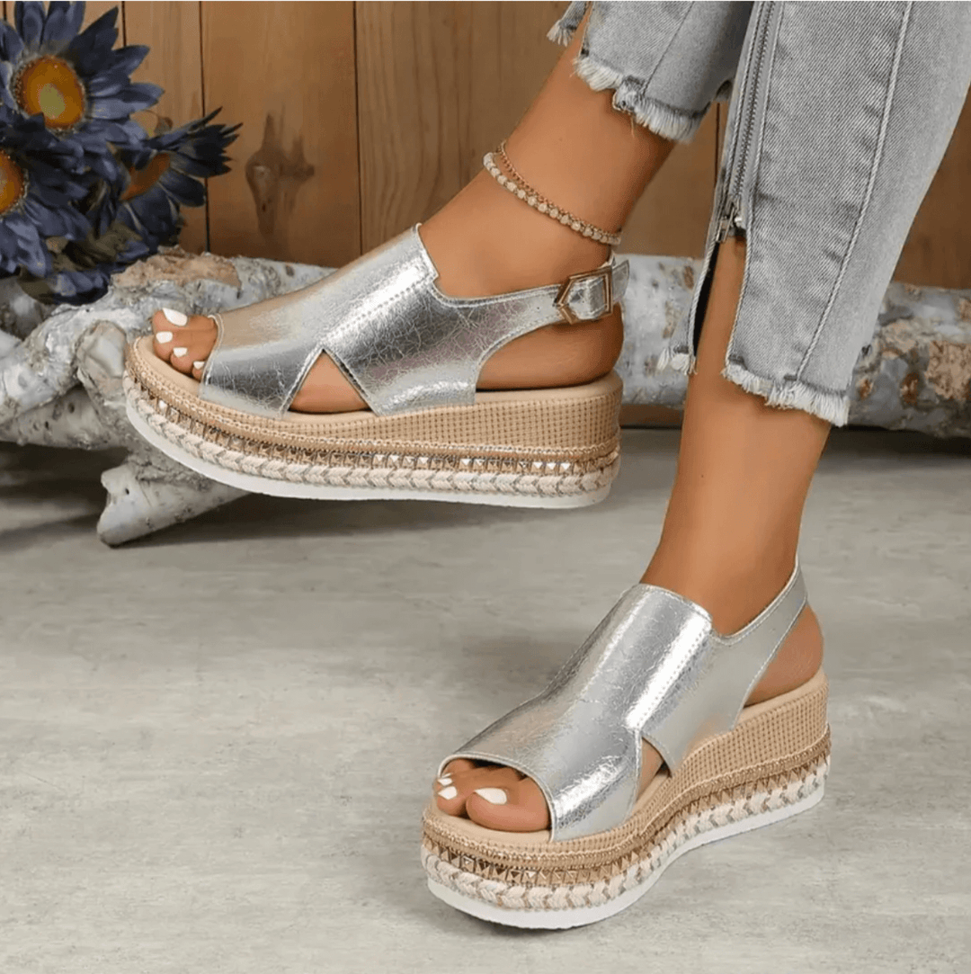 Elegante Plateau-Sandalen für Damen