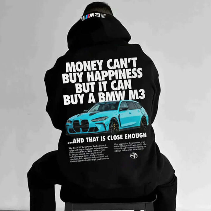 Bequemer Oversized Racing Hoodie