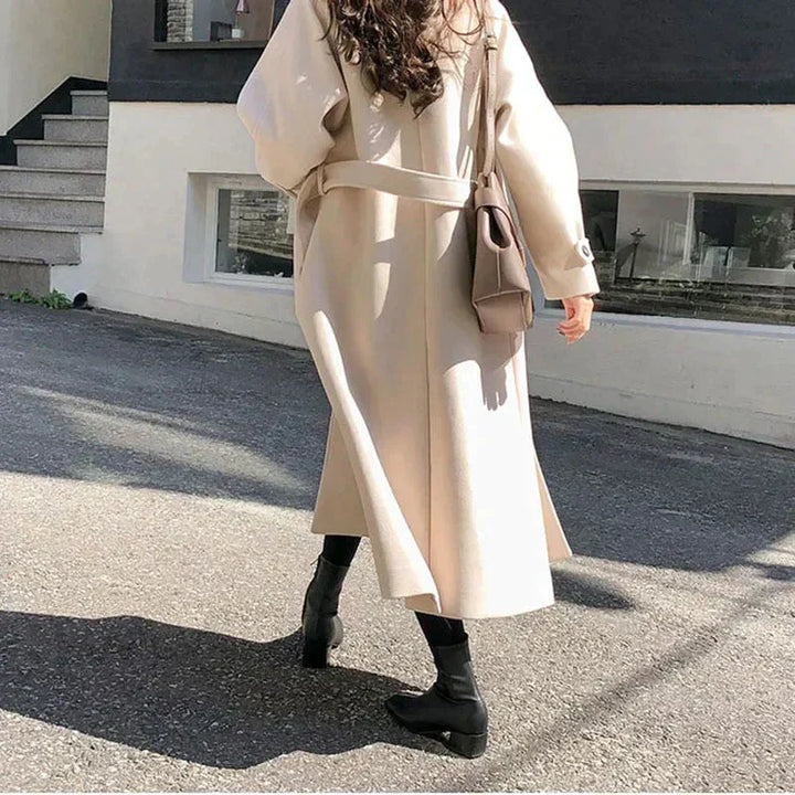Trendy Langer Mantel für Damen