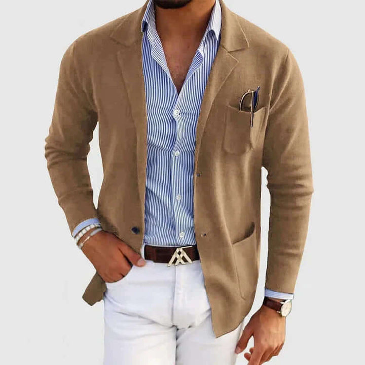 Herrenblazer mit Reverskragen