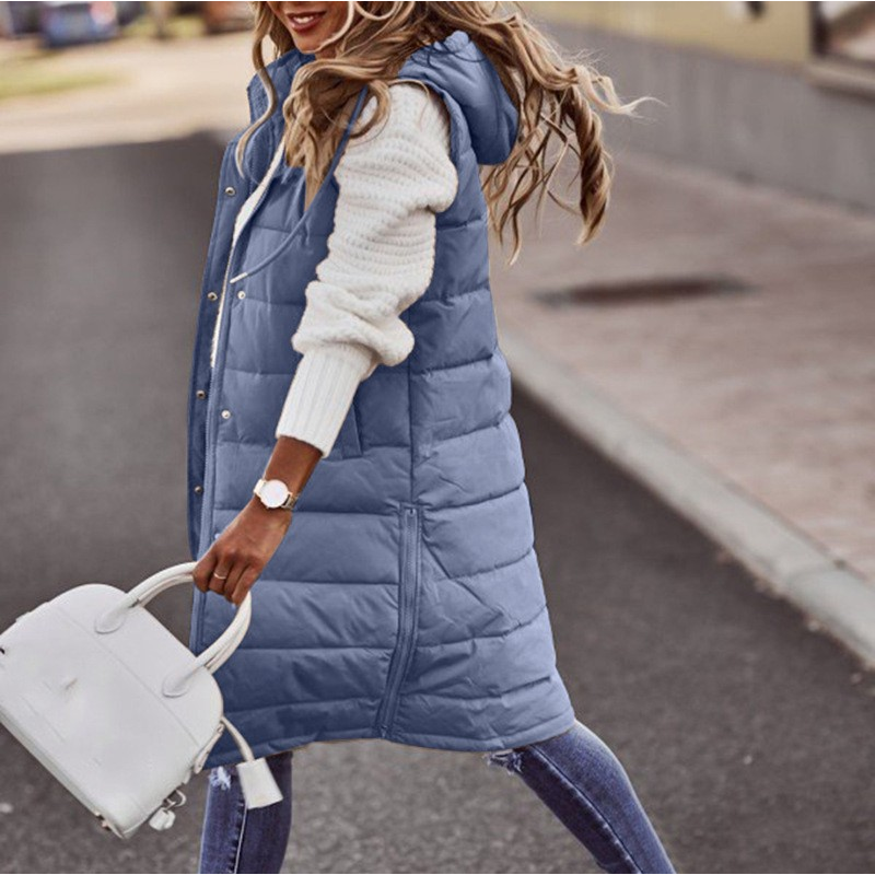 Langer Damen Bodywarmer