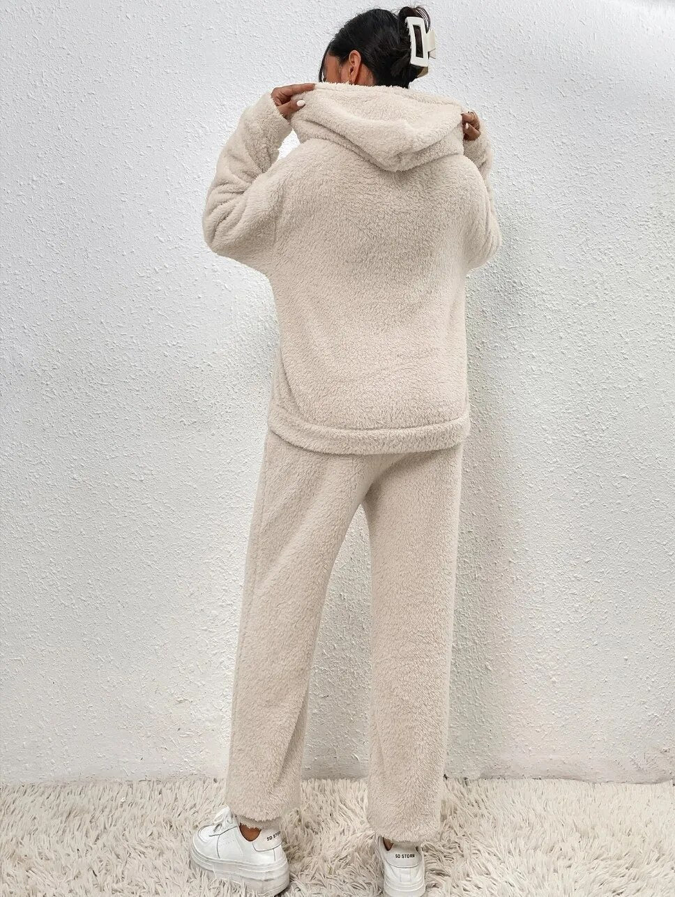 Warmer Teddy-Set für Damen