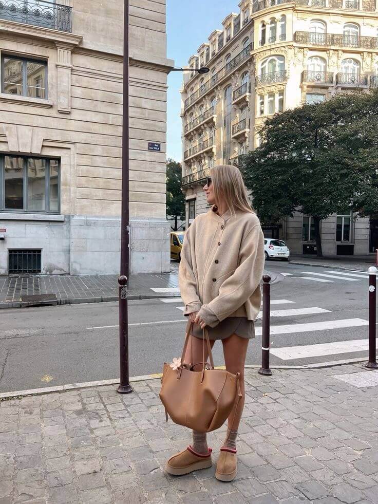 Vintage Tote Bag für Damen